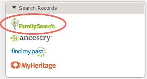 family seasrch|25 familysearch all collections search.